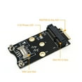 thumbnail image 2 of M.2 Wifi Adapter Mini PCIE Wireless Network Card to M2 NGFF Key A+E Wifi Card Raiser with Slot, 2 of 8