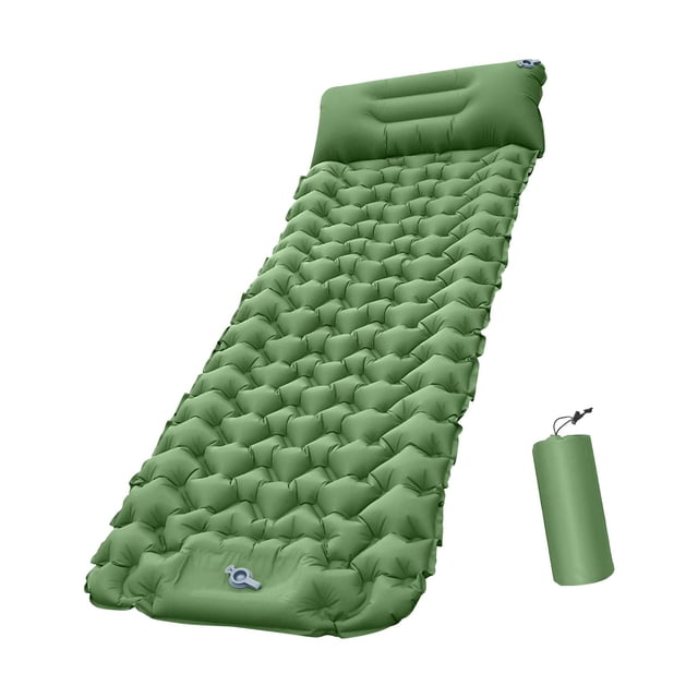 Colchón inflable para acampar, colchoneta gruesa y ligera para acampar, colchoneta inflable para dormir para tienda de campaña de viaje