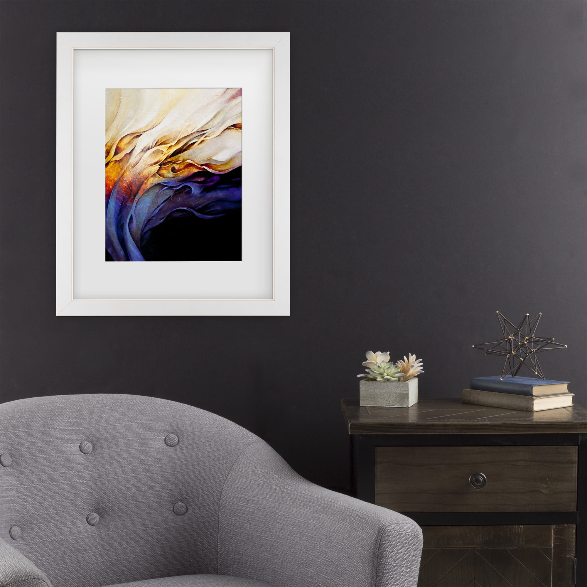 Cody Hooper 'Evoke' Matted Framed Art