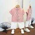 thumbnail image 1 of Traje chino fino de verano Hanfu para niño, traje Tang para niño, traje antiguo para niño, vestido de Zhou para niño de un año, ropa de verano para bebé, 1 of 1