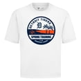 thumbnail image 2 of Men's Levelwear White Detroit Tigers Spring Training Badge Luxe Signature Knit T-Shirt, 2 of 3