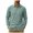 Light Green, variant on Linen Shirts for Men Long Sleeve, Casual Summer Button Down Shirt Tops, Fashionable Loose Breathable Solid Color, Grey l