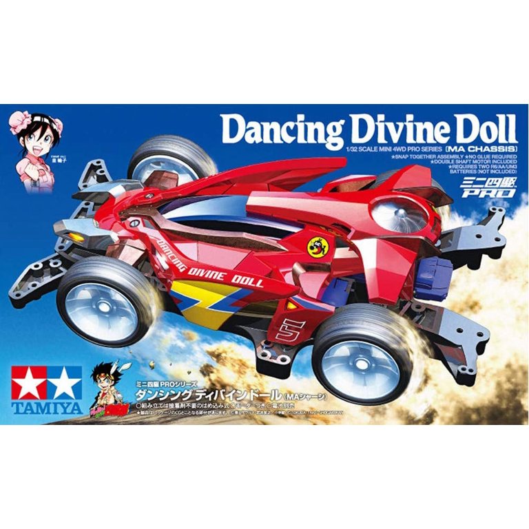 Tamiya TAM18651 JR Dancing Divine Doll Mini Racer on MA Chassis
