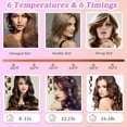 thumbnail image 2 of Cordless Ceramic Hair Straightener Quick Heat Up Smooth Shine Finish Lightweight Travel Styling Tool, 2 of 4