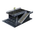 thumbnail image 2 of Vitrina para exhibición de autos modelo a escala 1/64 de metal fundido a presión, almacenamiento y protección para simulación de estacionamiento. Estilo A, 2 of 9