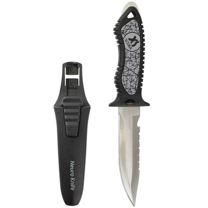 XS Scuba Neuro 304 Stainless Steel Clip Point Dive Knife