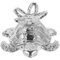 thumbnail image 1 of OULII Decorative Sphere Pedestal Display Rack Alloy Simple Design Silver 1Pcs, 1 of 8