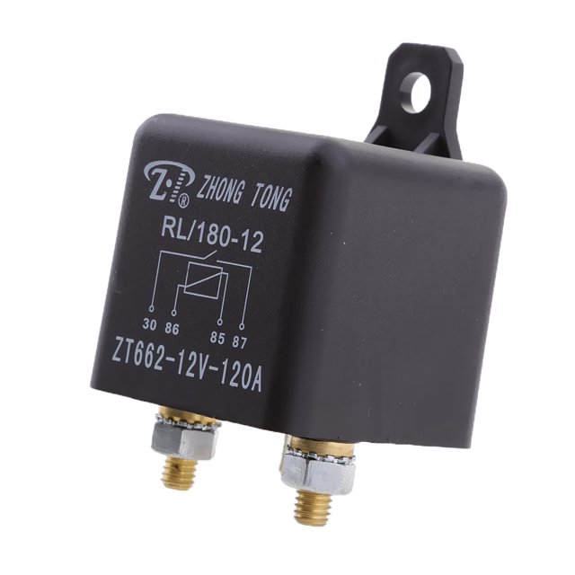 12v 120a 4 Terminales De Carga Dividida De Encendido / Apagado Para Tractor De Coche Cola Relé de carga dividida