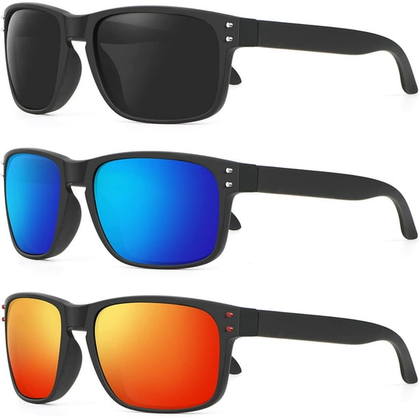 Polarized Sunglasses for Men and Women Vintage Style Sun Glasses for  Fishing Running Driving with UV Protection