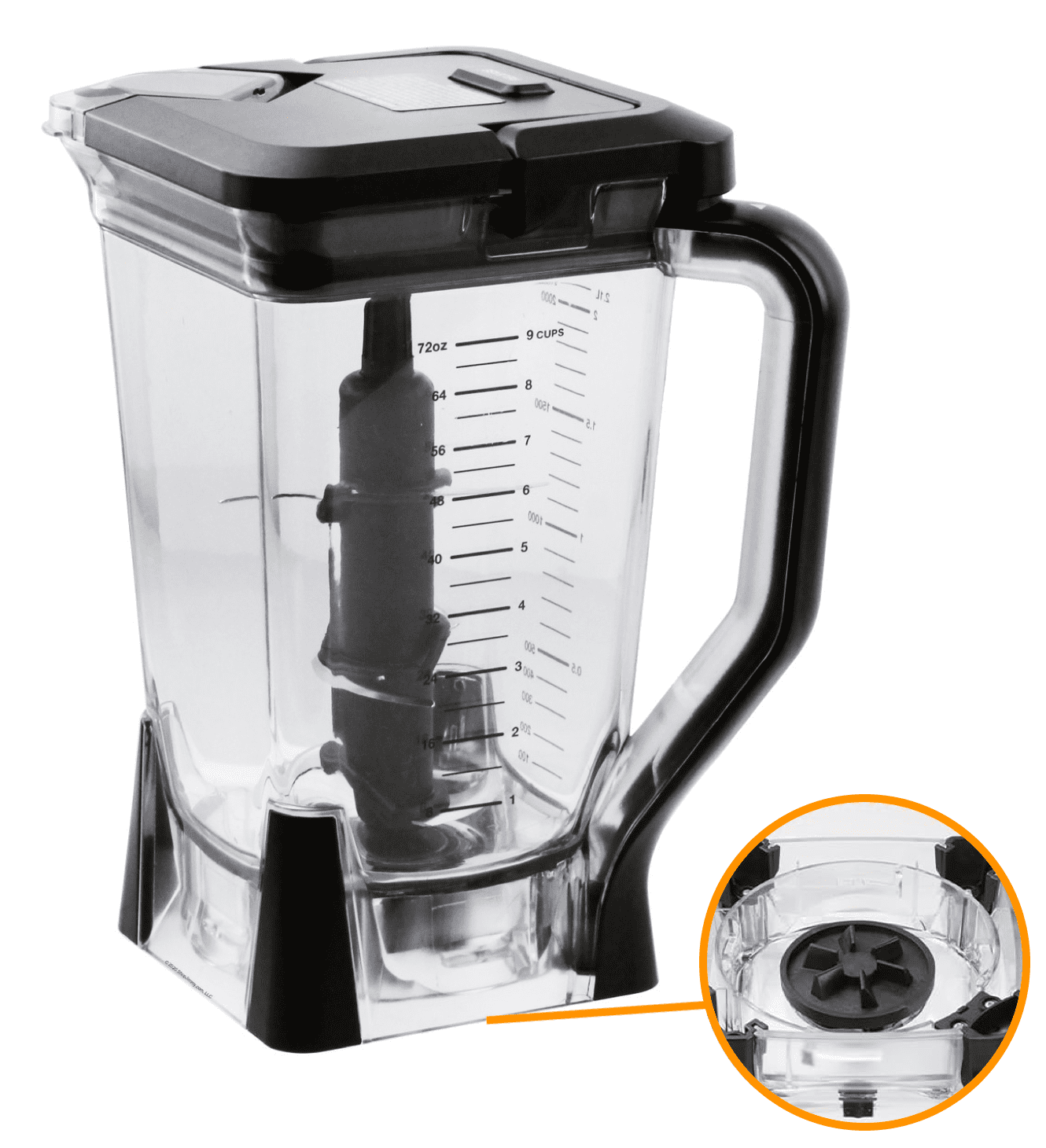 Ninja, Replacement Blender Part, BL770, Black, 1500 Watts