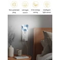 thumbnail image 4 of Night Lights Auto Sensor Bloom Sunflower Plug-in LED Nightlights Lamp Dusk to Dawn for Living Room, Bedroom, Bathroom, Hallway, Stairways Home Wall Decor, Blue Blooming Floral Night Light, 4 of 9
