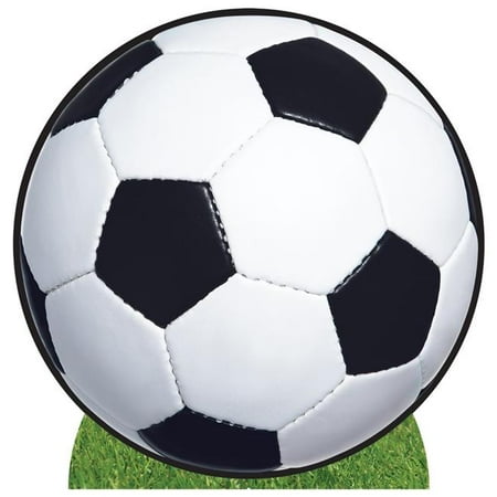 Beistle 58310 Soccer Ball Stand-Up - Pack of 12