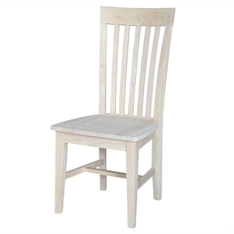 Pemberly Row Unfinished Tall Dining Chair (Set of 2)