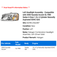 thumbnail image 2 of Left Headlight Assembly - Compatible with 2000 Hyundai Accent GL FWD Sedan 4-Door 1.5L 4-Cylinder Naturally Aspirated SOHC GAS, 2 of 2