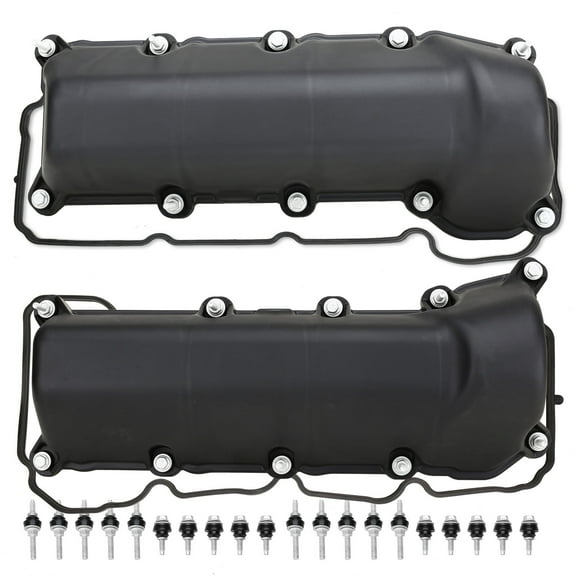 Engine Parts Valve Covers Compatible with Dodge Ram 1500 Durango Dakota Nitro Jeep Commander Grand Cherokee Liberty 3.7L V6 2002-2012 Replace 53021937AC 53021938AB