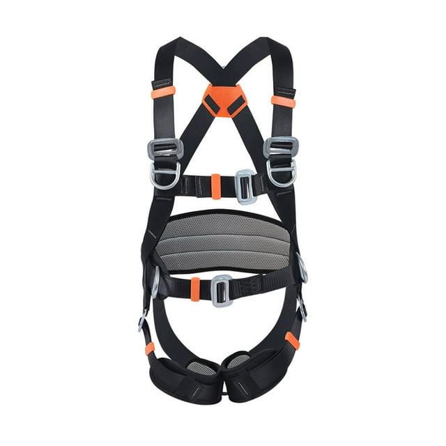 Arnés De Seguridad Para Escalada En Roca Kusrkot Protección De Cuerpo Completo Contra Caídas Arnés De Escalada Negro
