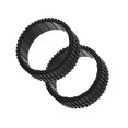 thumbnail image 4 of 2 Pcs Non- Wheel Tires for Braava 380 380T 320 Mint5200 Robot Vacuum Cleaner Replacement Parts, 4 of 4