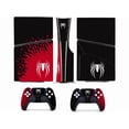 thumbnail image 3 of [for PS5 Slim Disc Edition] Superhero Slim Skin for PlayStation 5 Slim, Premium 3M Vinyl Cover Skins Wraps Set for PlayStation 5 Slim Disc Edition and Controller Stickers, 3 of 7