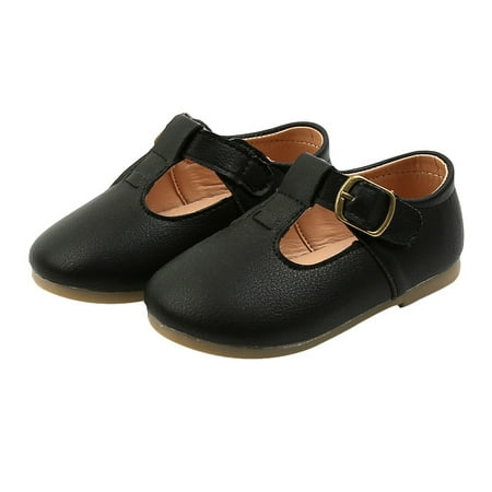 

Journey Baby Shoes Infant Toddler Boys Girls Low Top Rubber Sole Casual Pre Walker Shoes(Black 29)