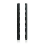 Gator GRWRACKRAIL10U Gator Rackworks Rack Rail Set; 10U Tapped 10-32