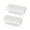 White, variant on Naierhg 2Pcs AA Battery Plastic Hard Back Cover Case Protector for Xbox 360 Controller,White