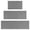 Black White Square, variant on Rainbow Checkered Pattern Kitchen Rugs Sets Of 3,Kitchen Runner Rugs Non Skid Washable,Decorative Kitchen Floor Mats for Kitchen,Sink,Laundry,17"x30"+ 17"x47" + 17"x59"