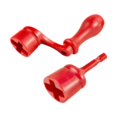 thumbnail image 1 of TISHITA Guitar String Winder Comfortable Ergonomic Luthier Tool for DIY Ukulele Bass Red 2Pcs, 1 of 8
