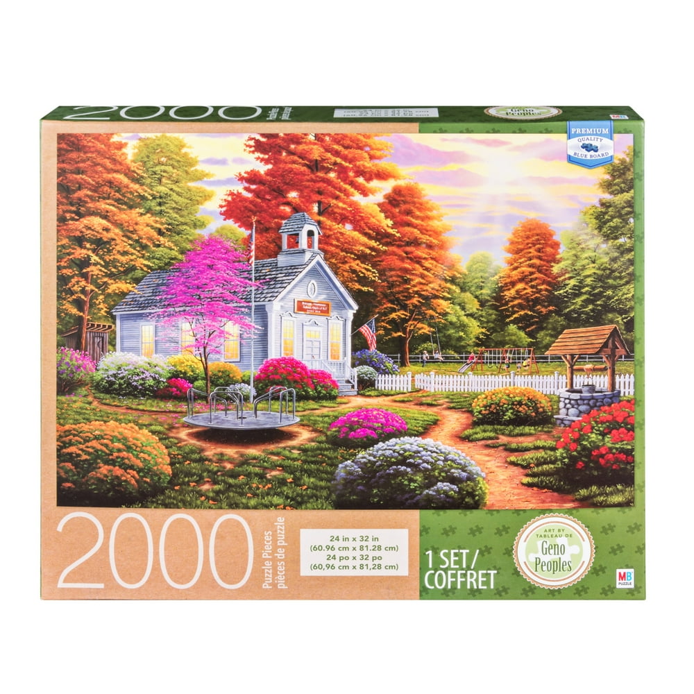 Artist Geno Peoples 2000Piece Adult Jigsaw Puzzle Recess