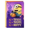 Despicable Me Happy Minions Musical Halloween Card