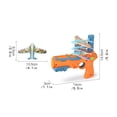 thumbnail image 3 of Airplane Launcher Toy with 6 Foam Glider Planes - Catapult Plane Launcher Outdoor Flying Toys Idea Birthday Gift Set Yard Game Activities Blue, 3 of 5