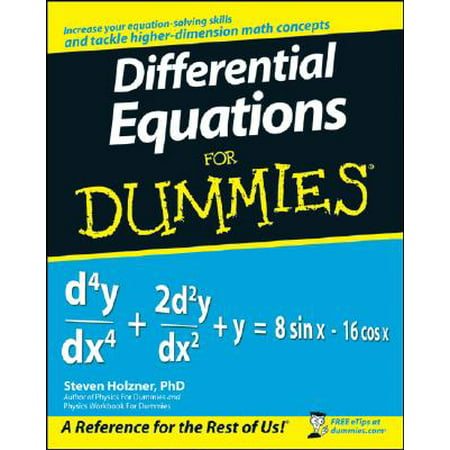 Differential Equations for Dummies (Best Differential Equations Textbook)