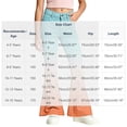 thumbnail image 4 of Trikvn Kids Flared Denim Pants Girls Stretch Bell Bottoms Casual Gradient Color Jeans Fashion Vintage Streetwear Trousers, 4 of 8