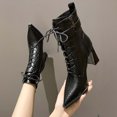thumbnail image 5 of Jsaierl Knee High Boots for Womens Sexy Pointed Toe Stilettos High Heels Fashion Party Dressy Stripper Heels for Women, 5 of 5