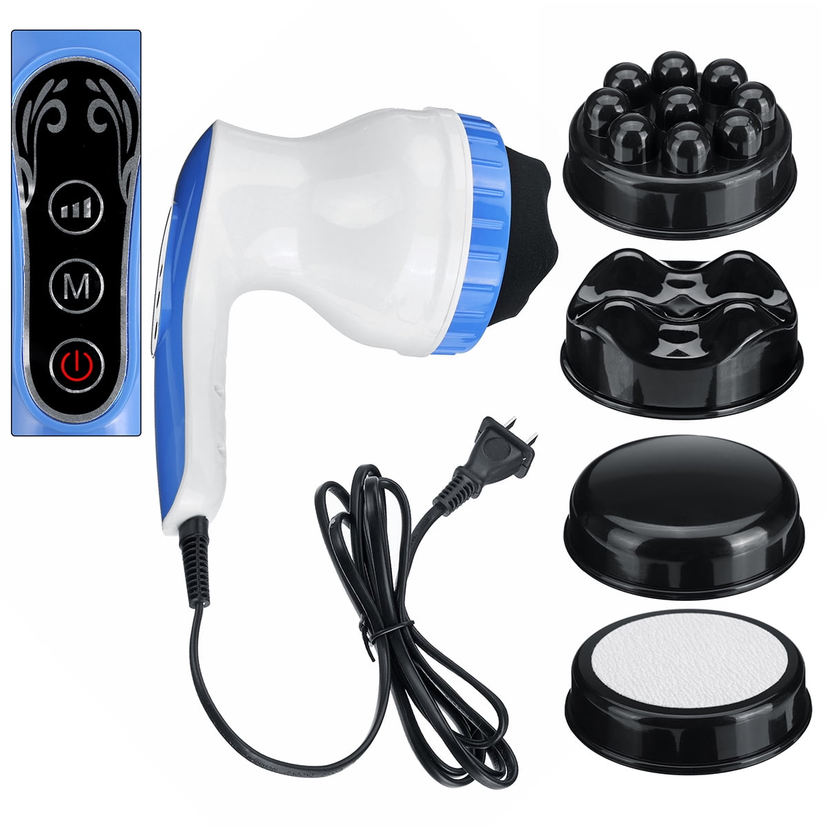 Electric Noiseless Vibration Full Body Massager Slim body Slimming Kneading Massage Roller