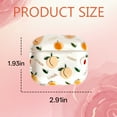 thumbnail image 2 of GJX Case Cover Fits for Airpods Pro 2,Pc Hard Case Compatible with Airpod Gen 2,Peach Pattern Clear Case for Airpod Pro,Style4, 2 of 7