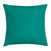 Teal Throw Pillow Cushion Cover, Knitting Inspired Pattern Sewing and Crafting Hobby Themed Design Monochrome Image Print, Decorative Square Accent Pillow Case, 20 X 20 Inches, Teal, by Ambesonne