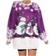 thumbnail image 1 of Sudaderas Navideñas de Cuello Redondo Para Mujer, Suéter Informal de Manga Larga Con Estampado de Muñeco de Nieve de Navidad Para Otoño E Invierno, Blusas Odeerbi ODB200150, 1 of 6