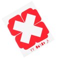 thumbnail image 2 of Medical Emergency Logo Safety Signage Label Hospital Decal Plastic First Aid Sticker, 2 of 9