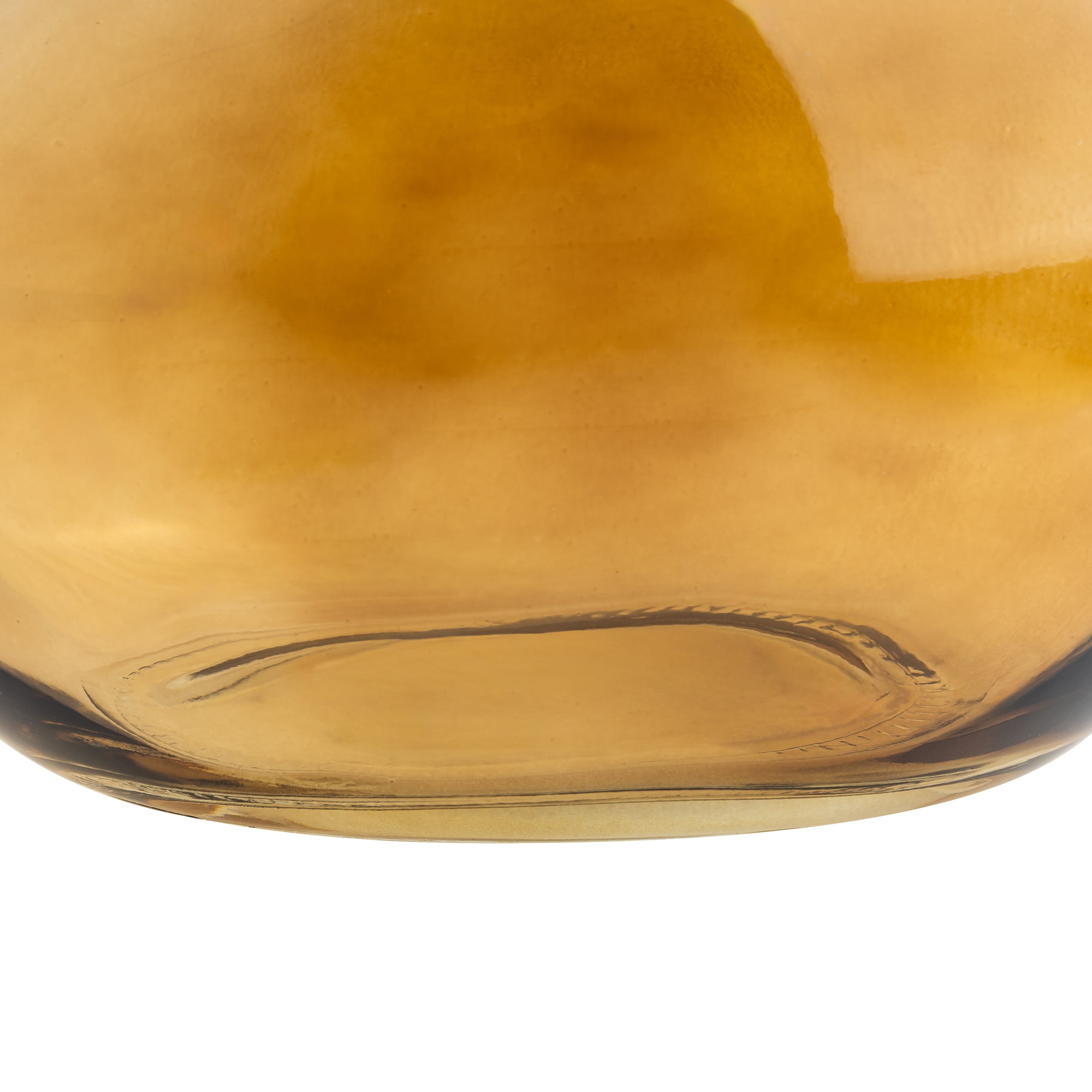 Mainstays Trailblazer Brown Glass Decorative Vase, 7.3"