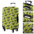 thumbnail image 5 of Green Dinosaurs Skeletons Pattern Luggage Cover Fashion Suitcase Cover Baggage Covers Fit 25-28 Inch Luggage (Go Travel), 5 of 5