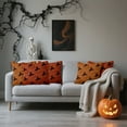 thumbnail image 6 of Sanmadrola Fall Pillow Covers 18x18 Throw Pillow Cases Set of 2 Halloween Thanksgiving Autumn Decorations Pumpkin Soft Plush Faux Fur Wool Couch Cushion Case for Sofa Bedroom Living Room Home Decor, 6 of 7