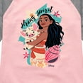 thumbnail image 3 of Disney - Moana Strong Spirit  - Toddler & Youth Girls Raglan Graphic T-Shirt, 3 of 5