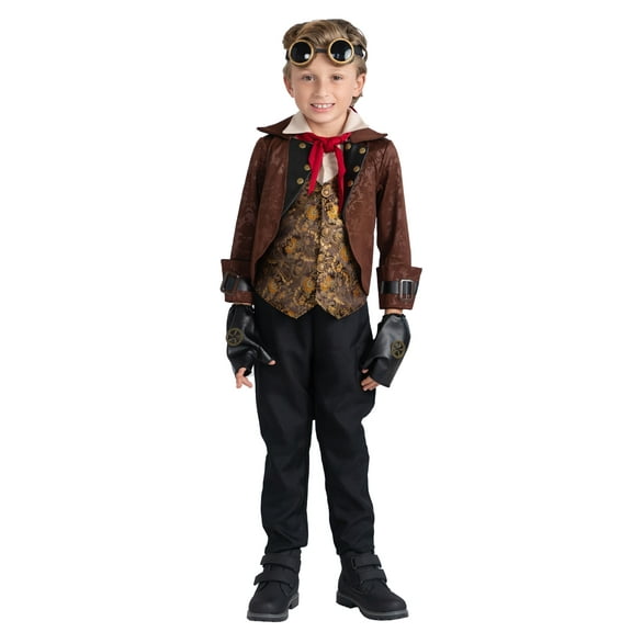 Dress-Up-America Steampunk Costume for Boys - Victorian Steam Punk Costume Set for Kids