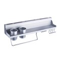 thumbnail image 4 of FOLOYORI 1Set Wall Mount Spice Racks Hanging Rack Silver Aluminum 19.7 x 11.8 x, 4 of 6