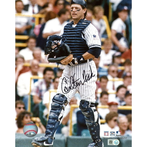 Carlton Fisk Chicago White Sox Autographed 8" x 10" Catchers Gear Photograph - Fanatics Authentic Certified