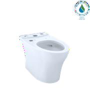 TOTO Aquia IV WASHLET+ Elongated Skirted Toilet Bowl with CEFIONTECT, Cotton White - CT446CEGNT40#01