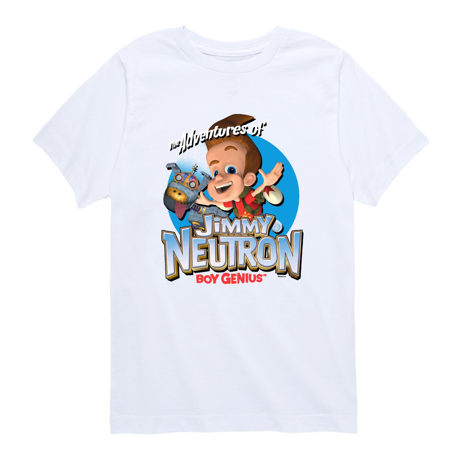 Jimmy Neutron - The Adventures of Jimmy Neutron - Toddler And Youth Short  Sleeve Graphic T-Shirt - Walmart.com