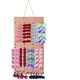 thumbnail image 5 of Organizador de lazos para el pelo (rosa), exhibición de lazo y diadema para bebé, organizador de habitación para niñas, bolsa colgante para almacenamiento de sombreros, 5 of 5