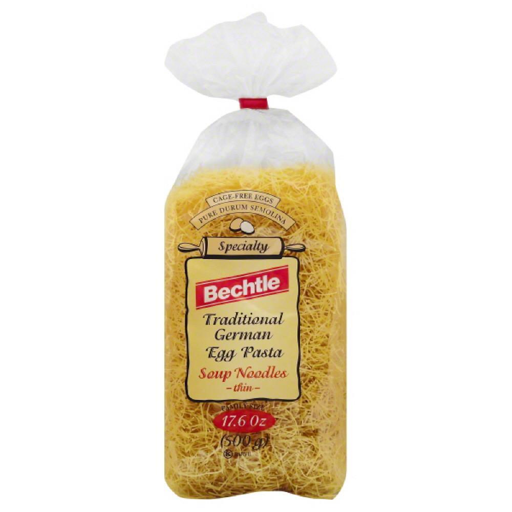 Bechtle Family Size Traditional German Thin Egg Pasta Soup Noodles, 17.