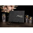 thumbnail image 3 of MUUJEE In Loving Memory Funeral Guestbook w/Pen & Box (Design 1) - Celebration of Life Wake Memorial Service Registry Book for Guest Signing, 120 lined Pages, Silver Embossed, Black Hardcover, 7"x9.5, 3 of 7